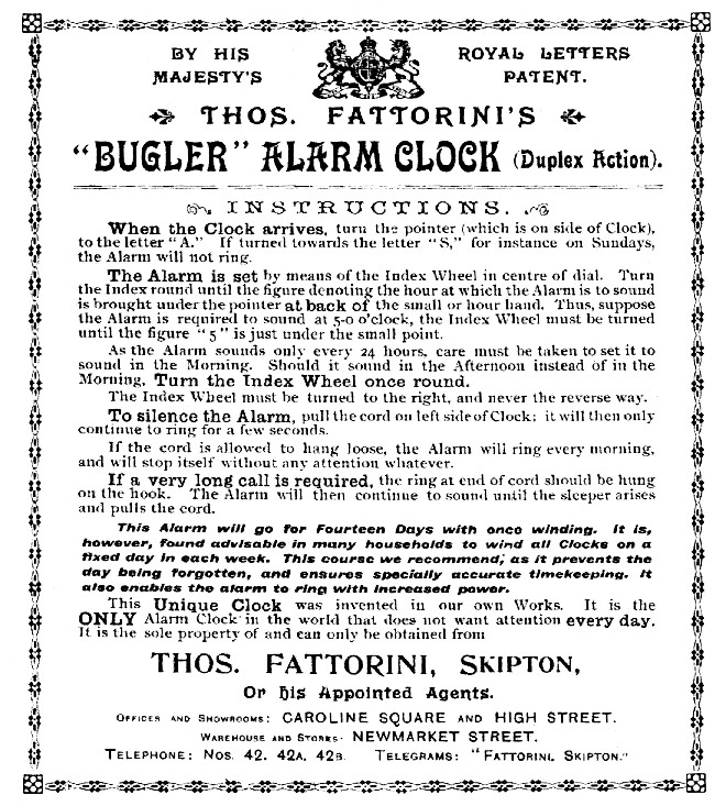 1912-Fattorini_Bugler_Alarm_Clock_Instructions
