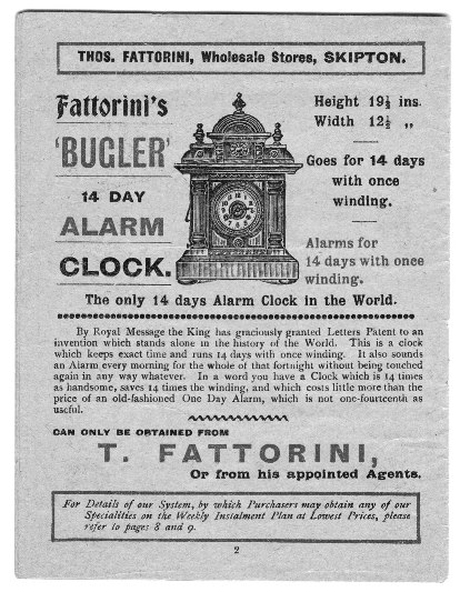 1912-Fattorini_Bugler_Alarm_clock_Advert