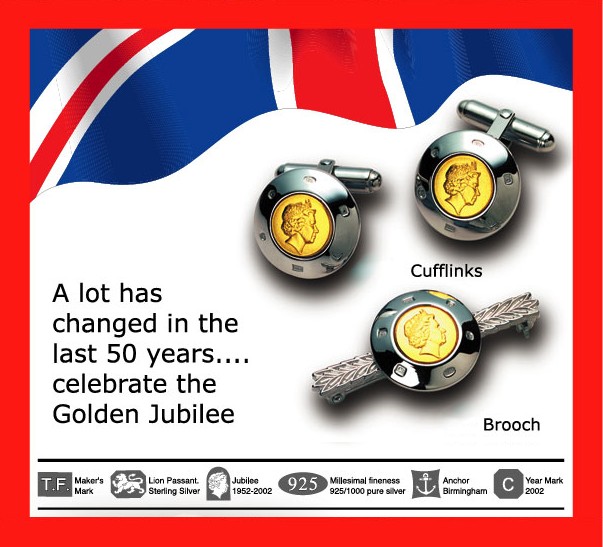 2002-Jubilee cufflinks