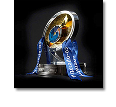 Rugby sports trophy