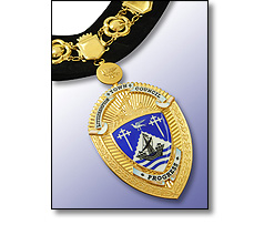 Civic insignia for a Town council