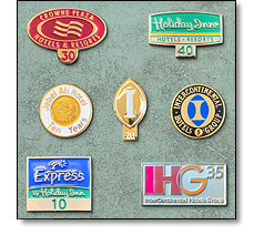 Long service pins for Hotels