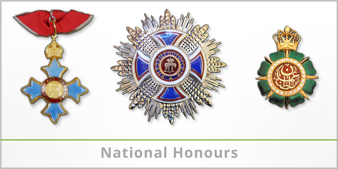 Fattorini Insignia Makers, National Honours & Awards, State Insignia, decorations, Orders